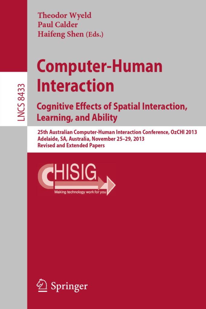 Computer-Human Interaction: Cognitive Effects of Spatial Interaction, Learning, and Ability