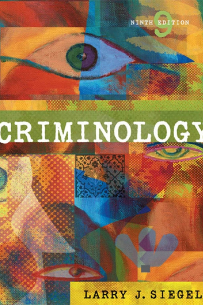 Criminology (Ninth Edition)