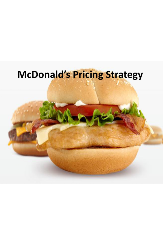McDonald’s Pricing Strategy