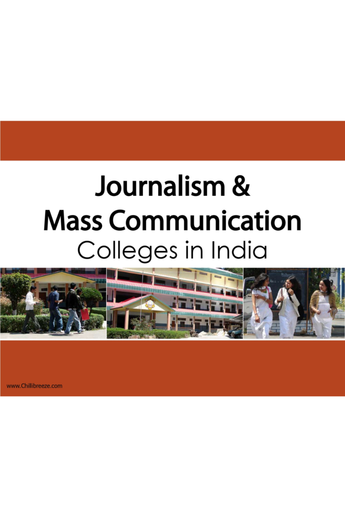 Journalism & Mass Communication Colleges in India