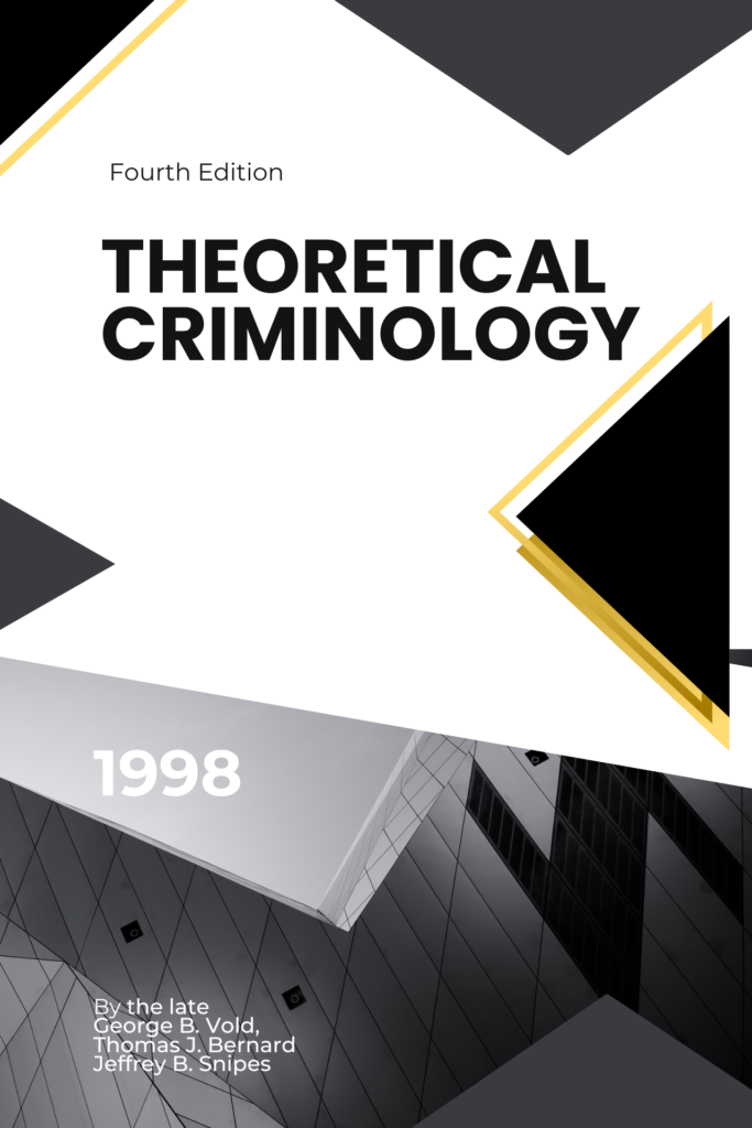 Theoretical Criminology