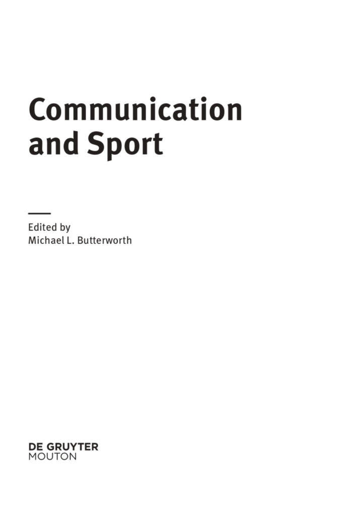 Communication  and Sport