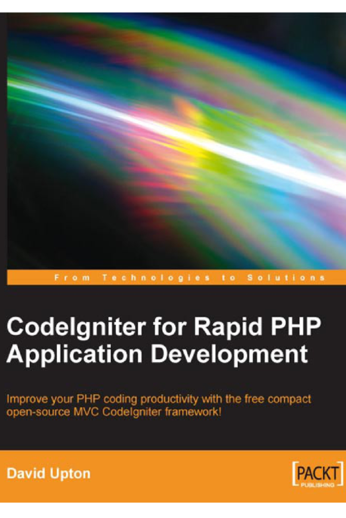 Codeigniter For  PHP Developers