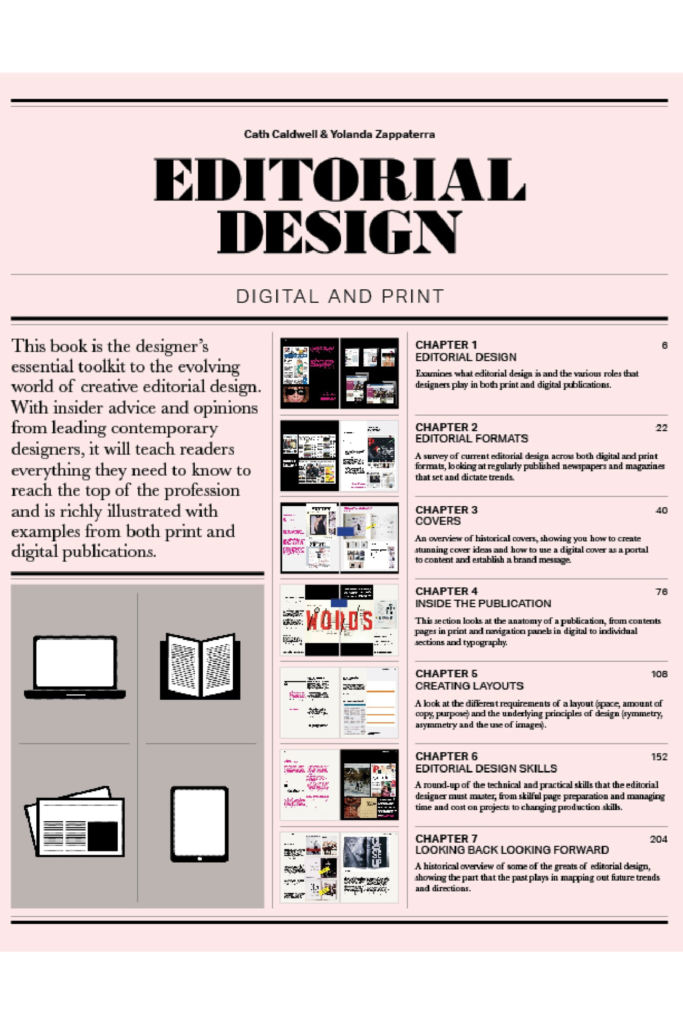 Editorial Design Digital and Print