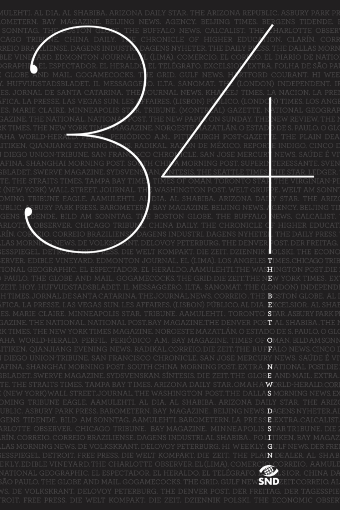 The Best of News Design, 31st Edition