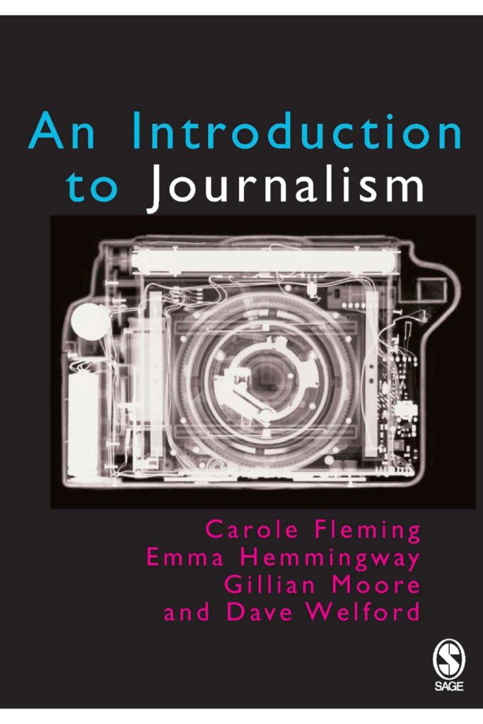 AN INTRODUCTION TO JOURNALISM