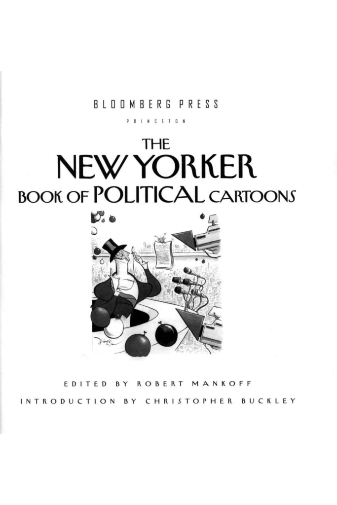 The New Yorker Book of Political Cartoons