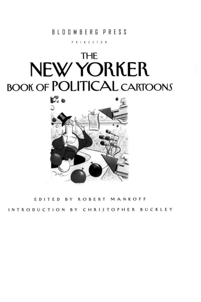 The New Yorker Book of Political Cartoons