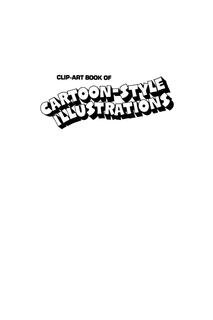 Clip-Art book of Cartoon-Style Illustration