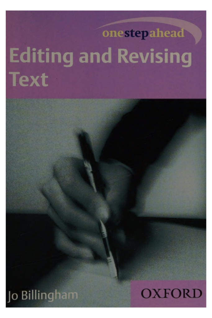 Editing and Revising Text