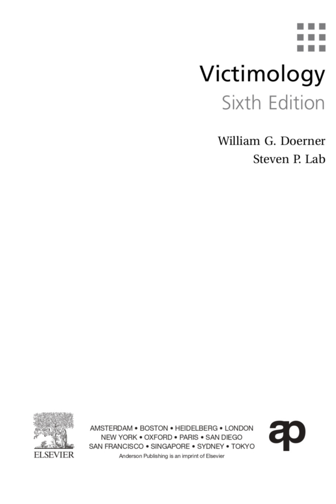Victimology (Sixth Edition)