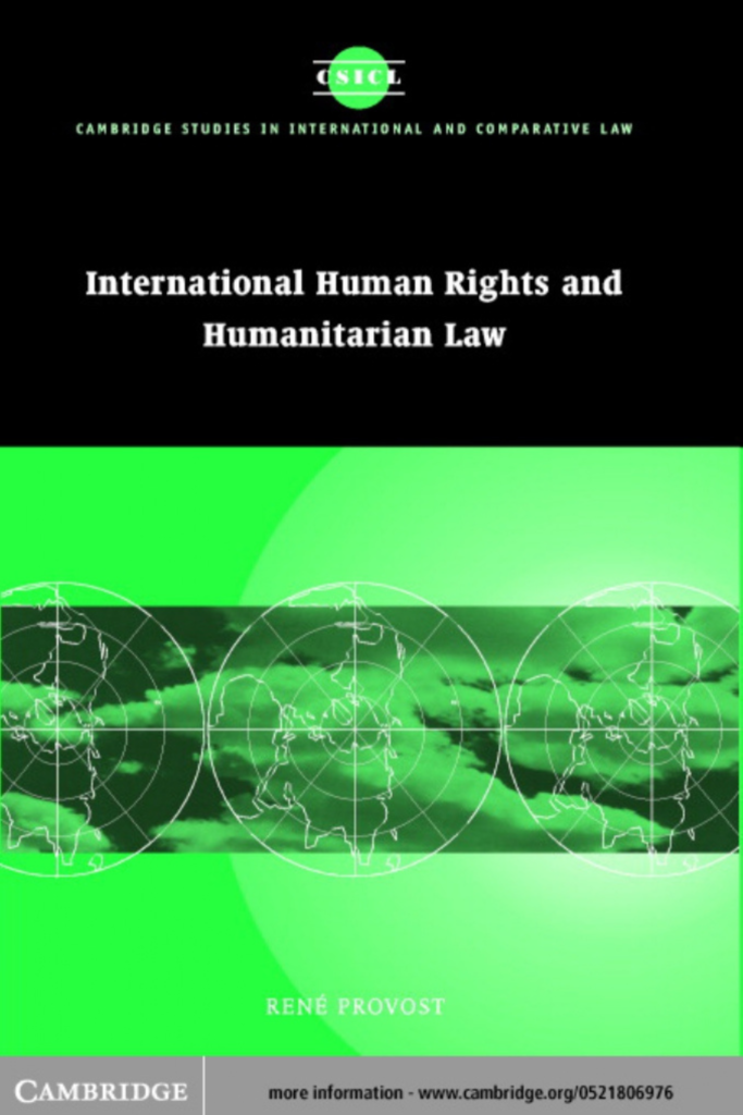 International Human Rights and Humanitarian Law