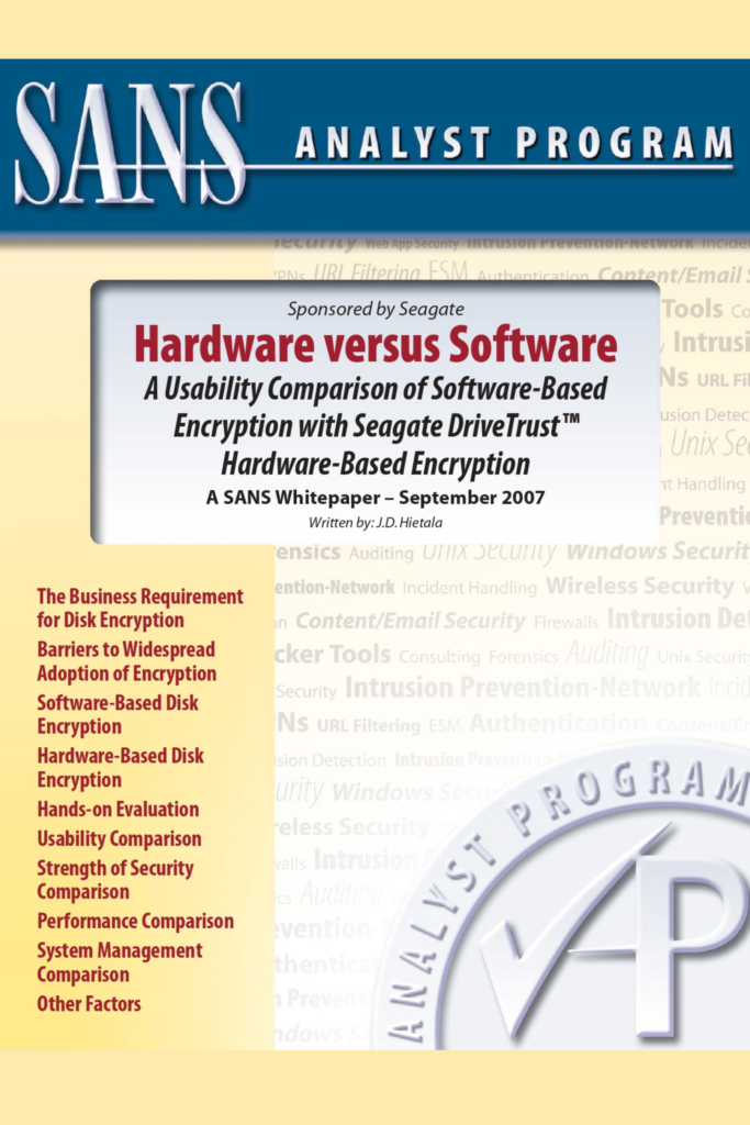 Hardware vs Software
