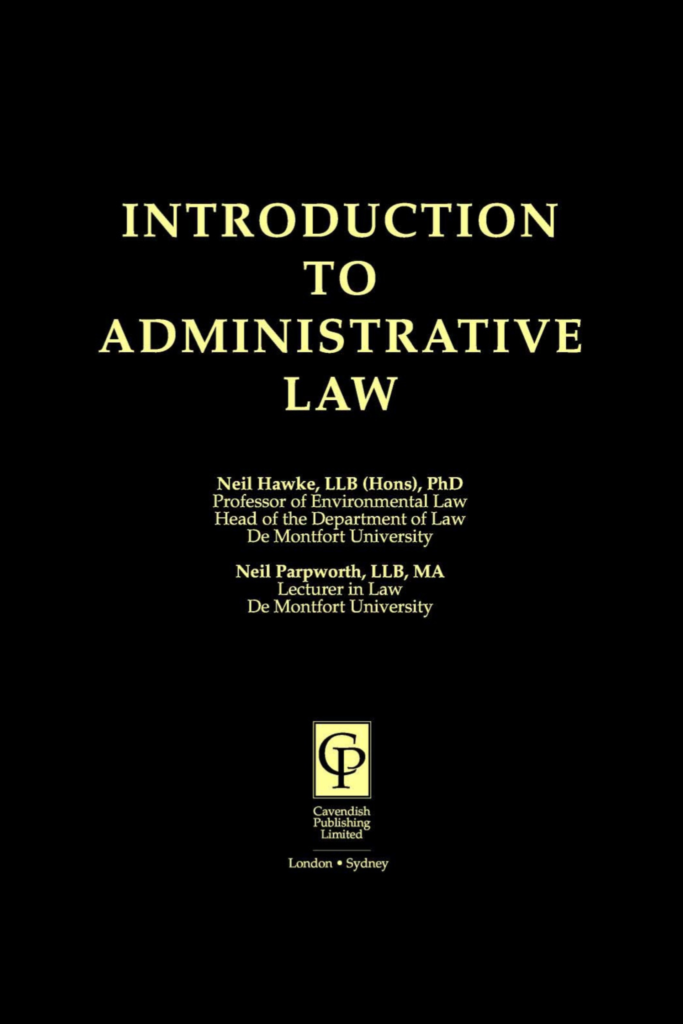Introduction to Administrative Law