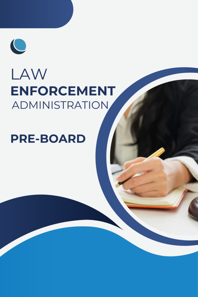 CLE Lecture Series: Law Enforcement Administration – Pre-Board