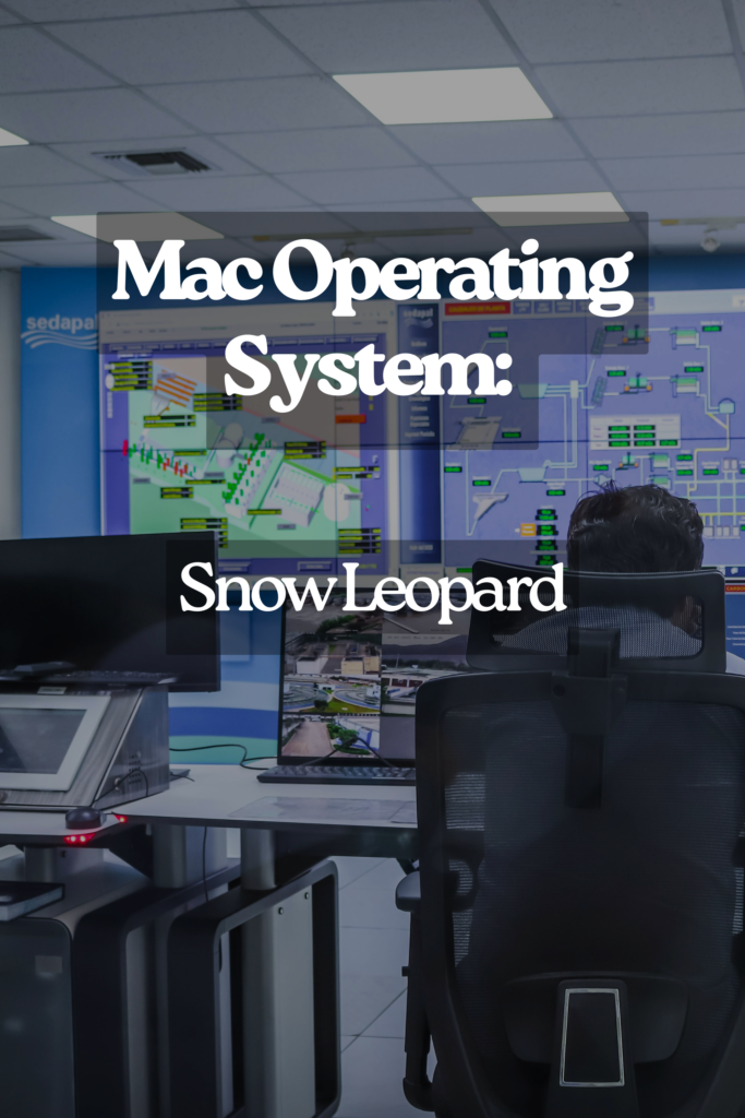 Introduction to Mac Operating System: Snow Leopard