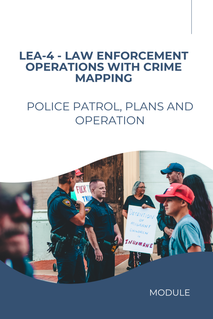 LEA-4: Law Enforcement Operations with Crime Mapping