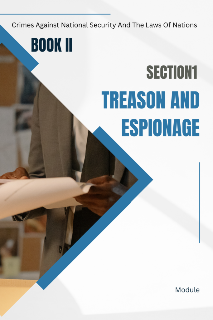 Crimes Against National Security and the Laws of Nations (Book II)