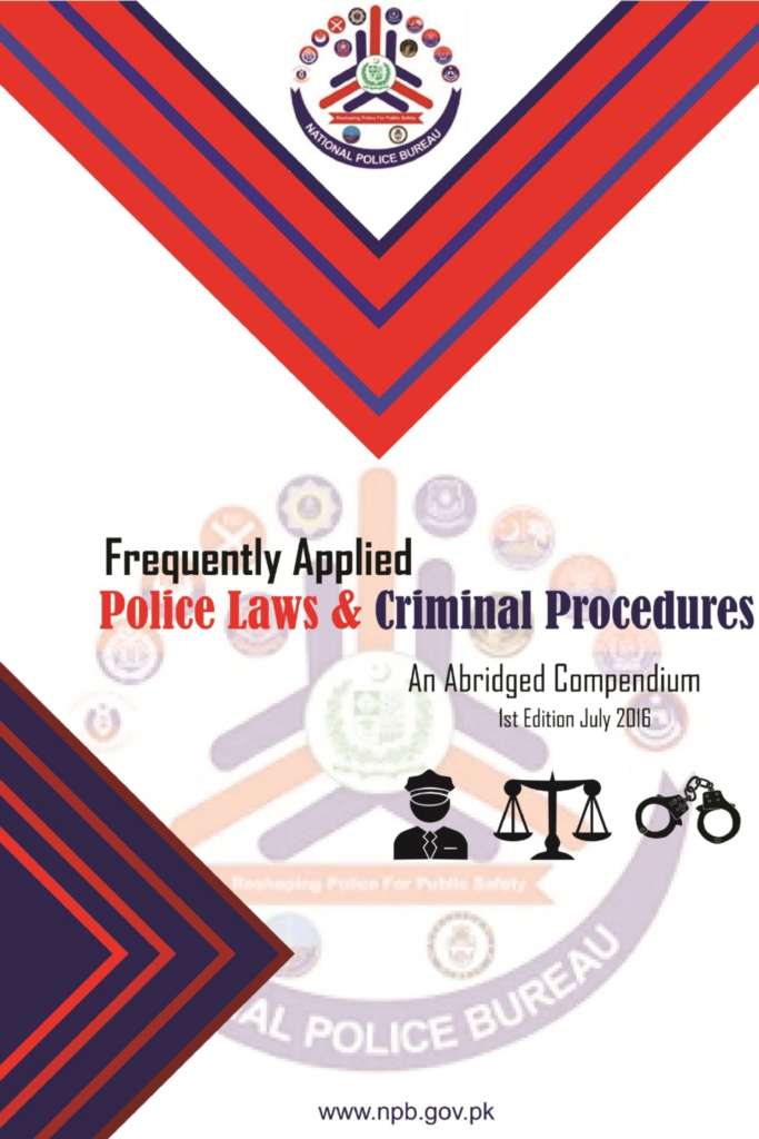 Frequently Applied Police Laws & Criminal Procedures:  An Bridge Compendium