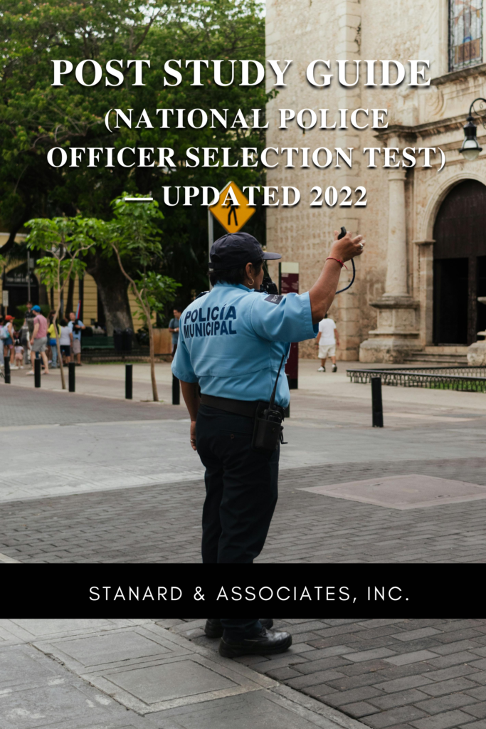 POST Study Guide (National Police Officer Selection Test) — updated 2022