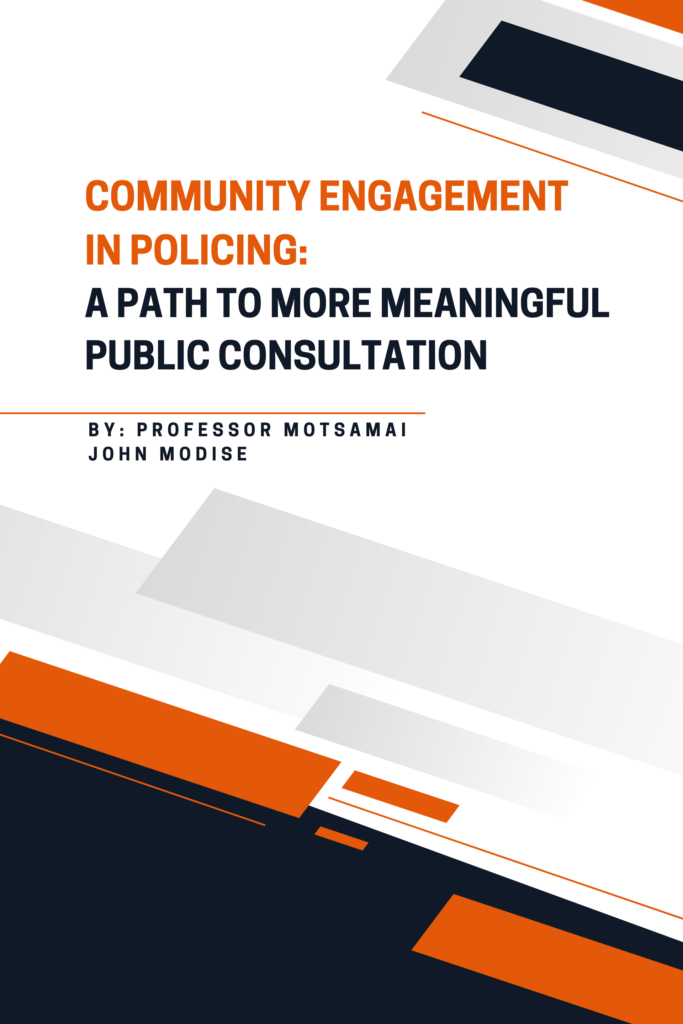 Community Engagement in Policing: A Path to More Meaningful Public Consultation
