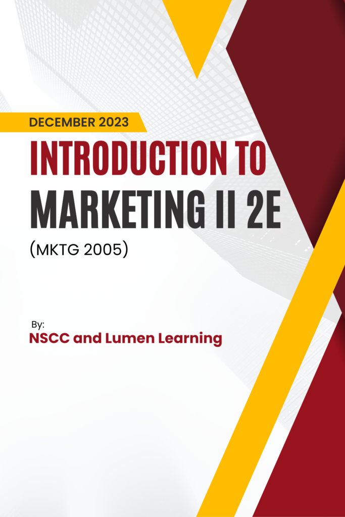 Introduction to Marketing II (Principles of Marketing Part II, 2e)