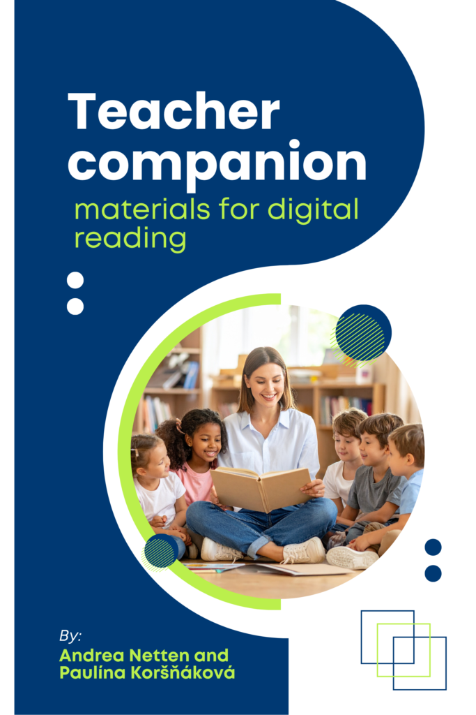 Teacher companion materials for digital reading