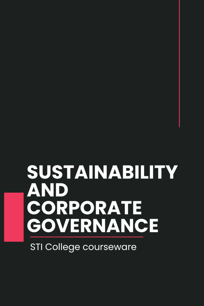 Sustainability And Corporate Governance