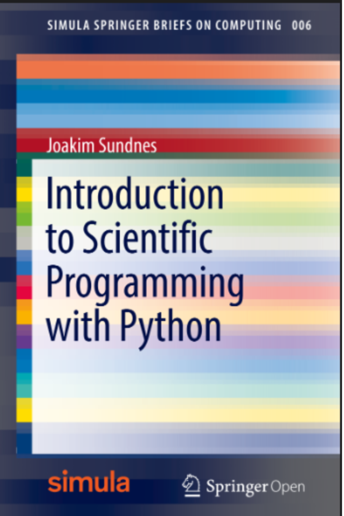 Introduction to Scientific Programming with Python
