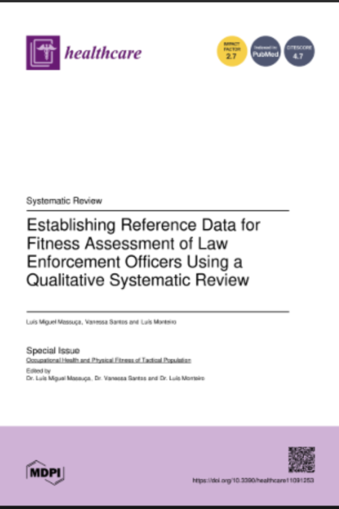 Establishing Reference Data for Fitness Assessment of Law Enforcement Officers Using a Qualitative Systematic Review
