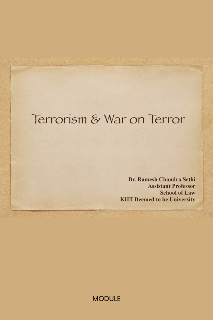 Terrorism and War on Terror