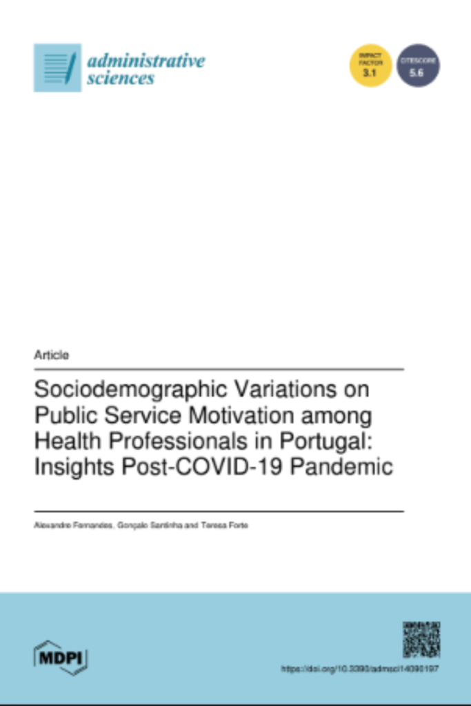 Sociodemographic Variations on Public Service Motivation among Health Professionals in Portugal: Insights Post-COVID-19 Pandemic
