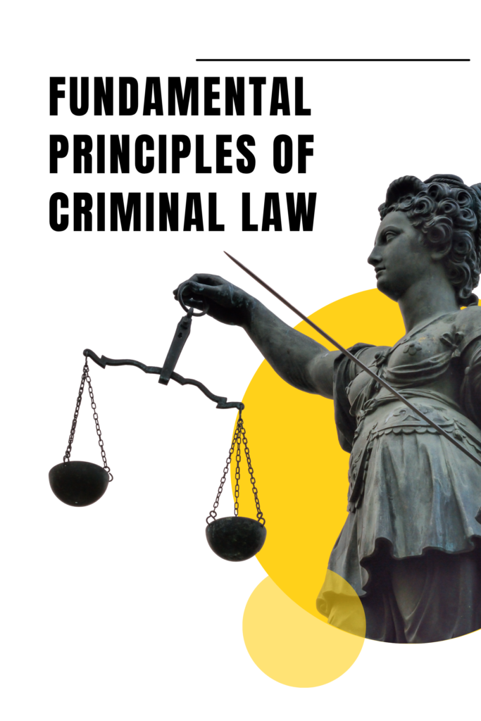 Fundamental Principles of Criminal Law