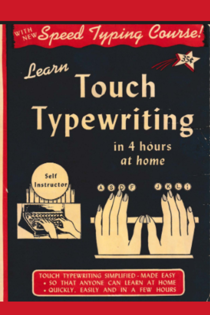Touch Type- Writing in 4 Hours at Home