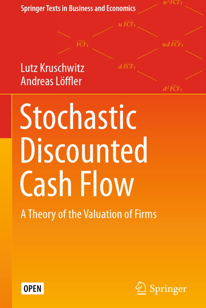 Stochastic Discounted Cash Flow — A Theory of the Valuation of Firms.