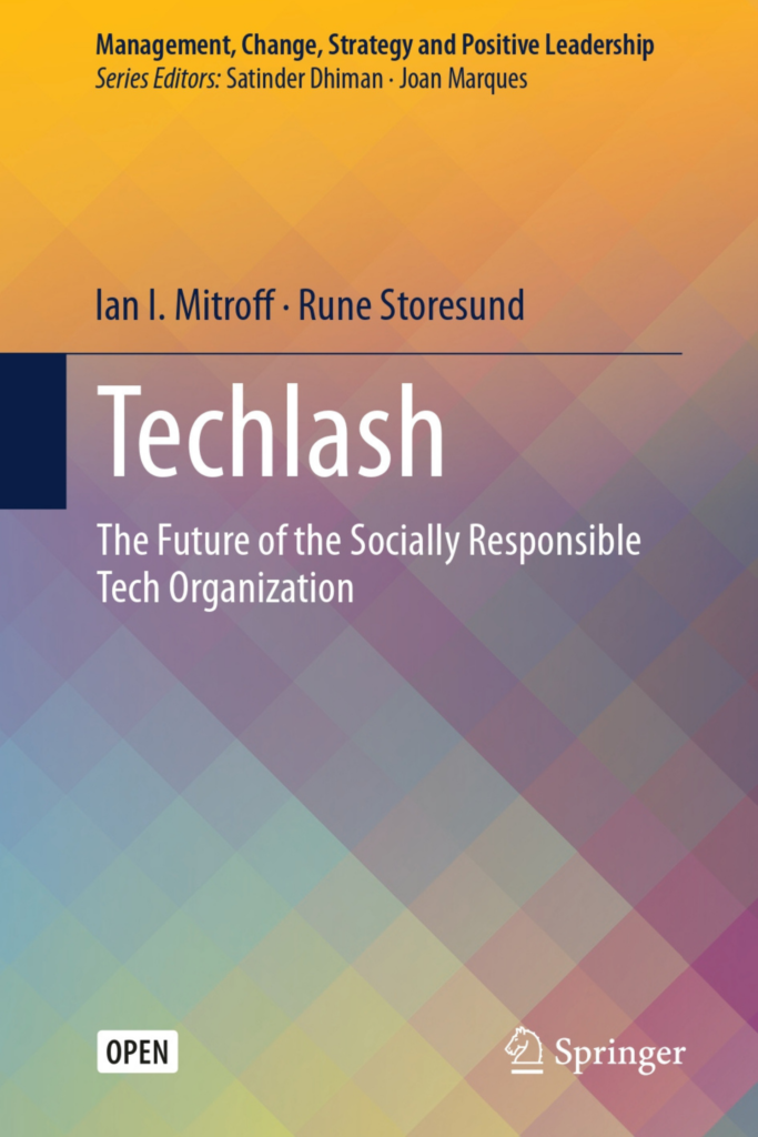 Techlash The Future of the Socially Responsible Digital Society