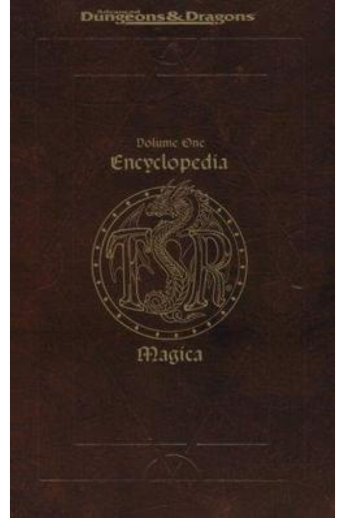 Encyclopedia Magica (Advanced Dungeons & Dragons), Vol. 1 A-C