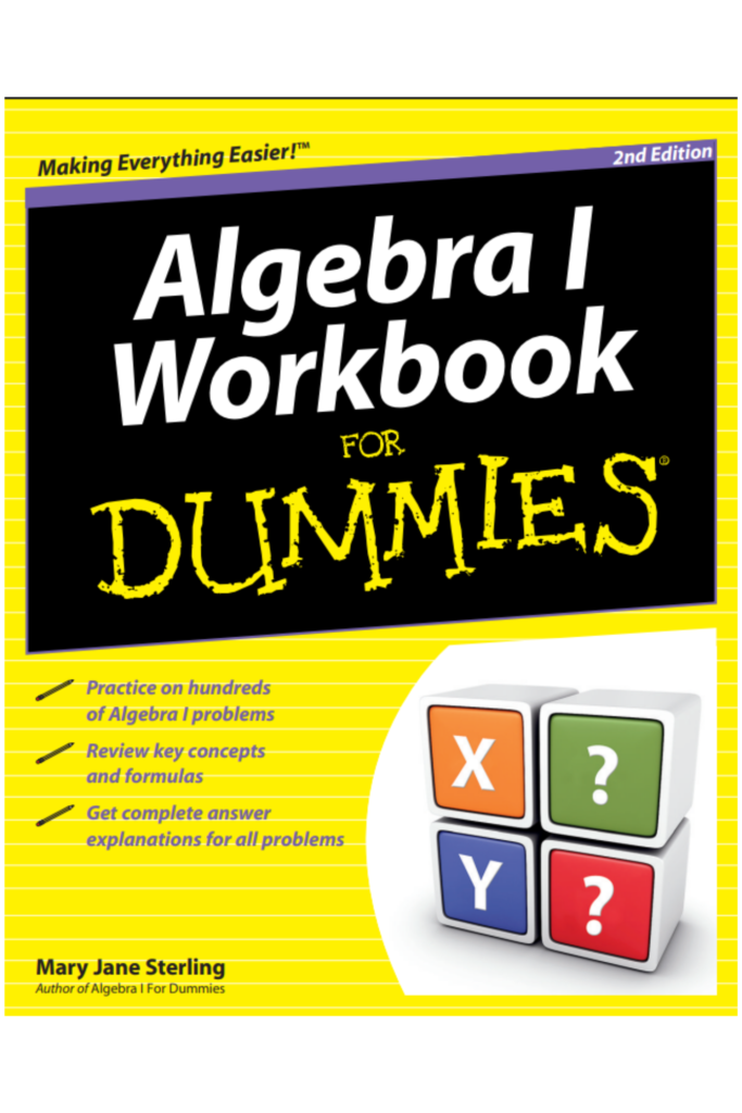 Algebra I Workbook for Dummies