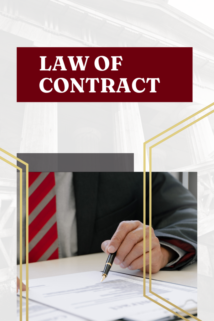 LAW OF CONTRACT
