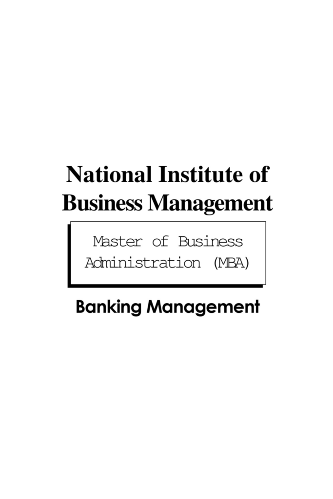 Banking Management
