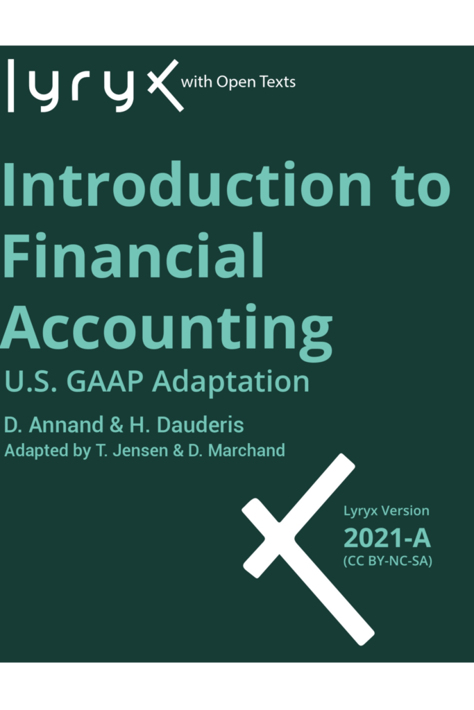 Introduction to Financial Accounting