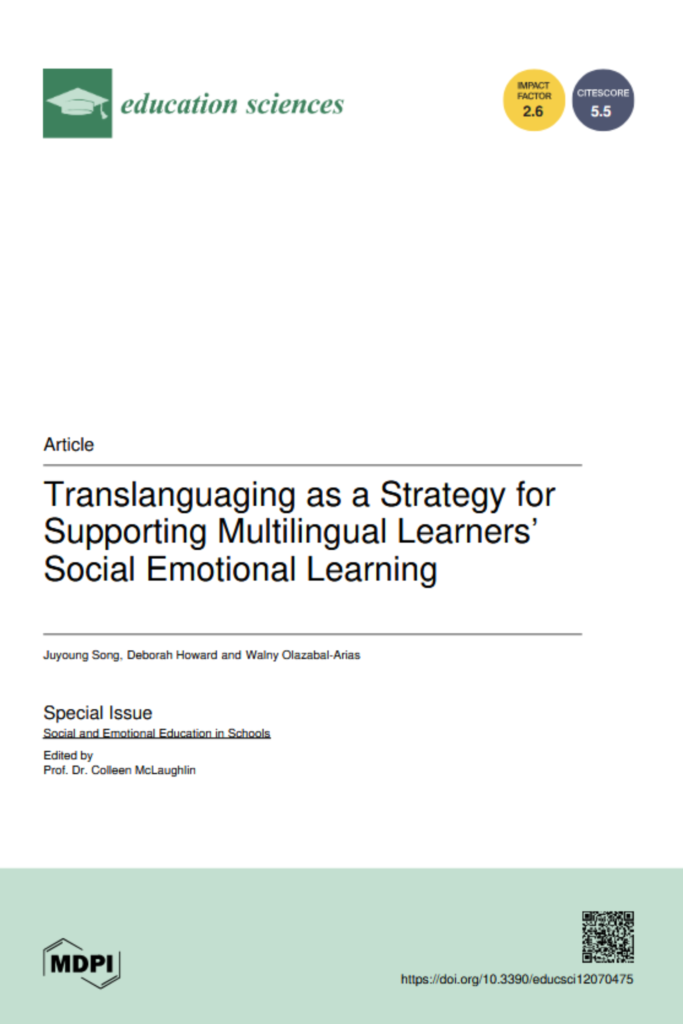 Translanguaging as a Strategy for Supporting  Multilingual Learners’ Literacy
