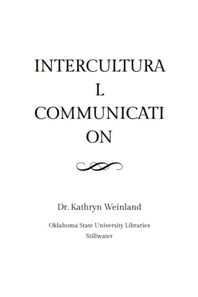 Intercultural Communication