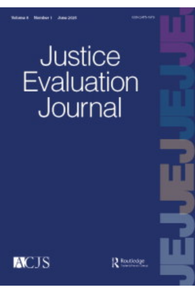 Justice Evaluation Journal