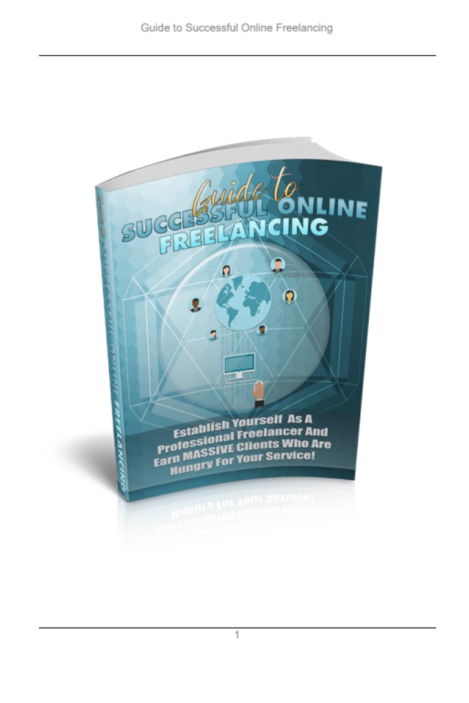 Successful Online Freelancing