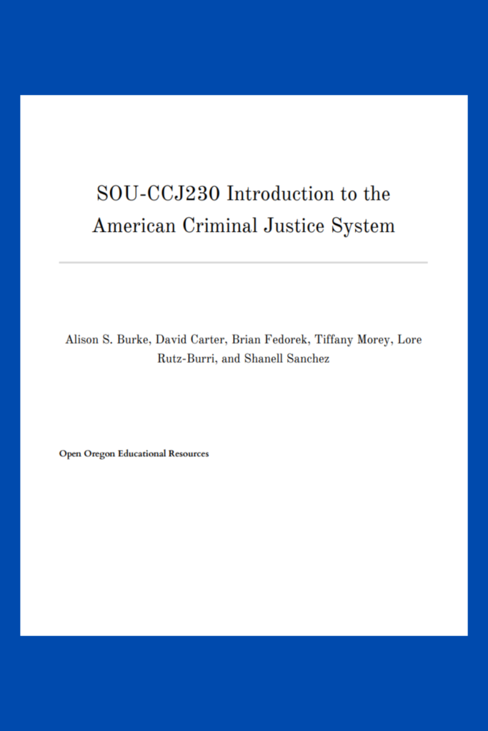 Introduction to the American Criminal Justice System