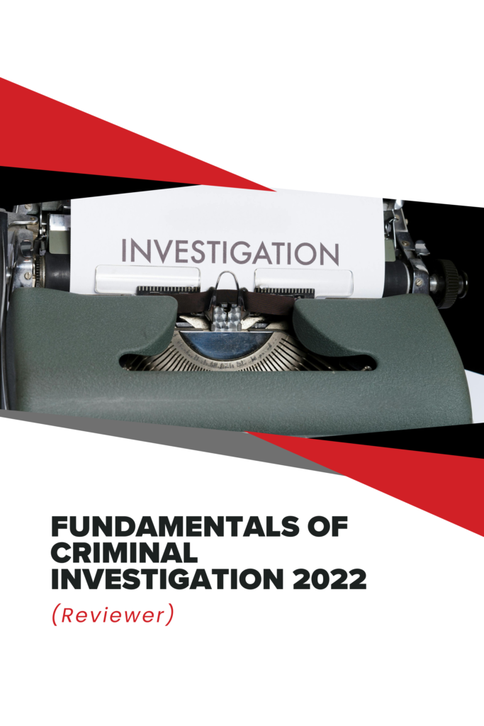 Fundamentals of Criminal Investigation 2022
