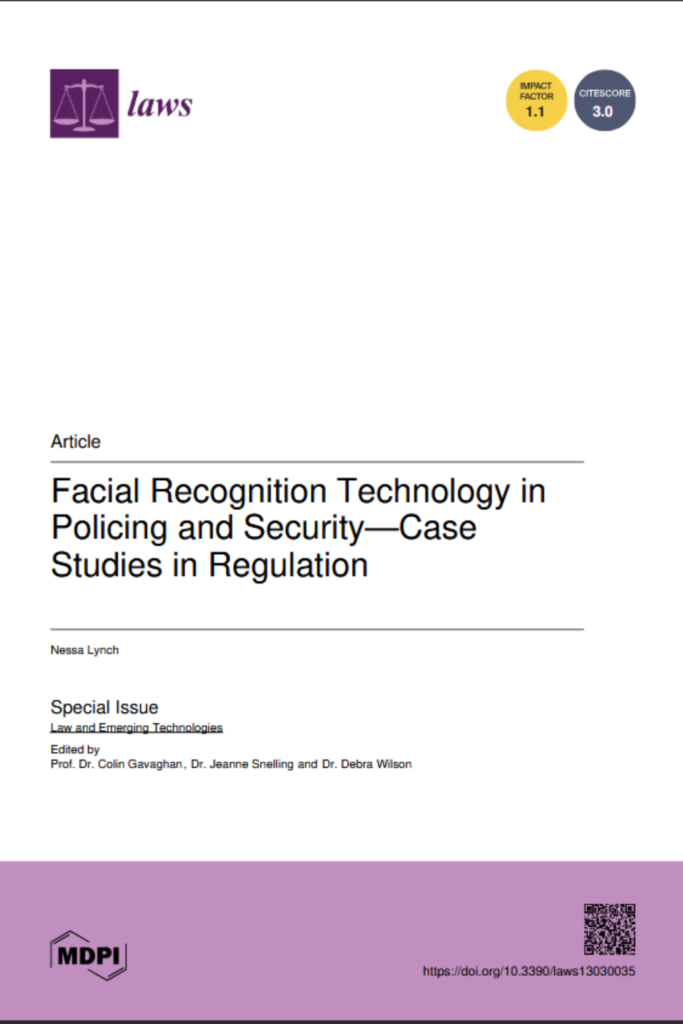 Facial Recognition Technology in Policing and Security