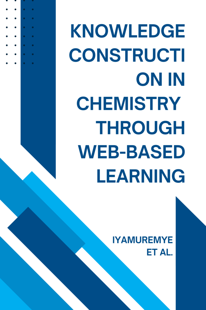 Knowledge construction in chemistry through Web-Based Learning