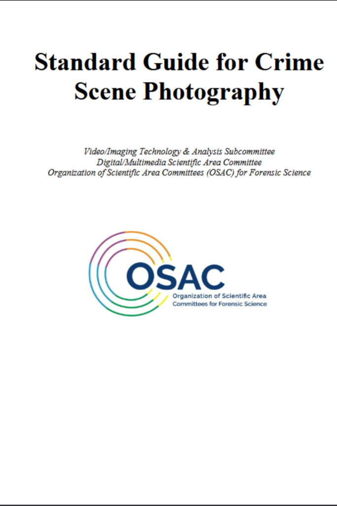 Standard Guide for Crime Scene Photography